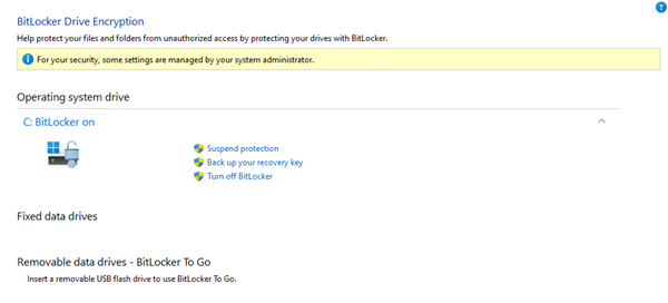 微软Win1011 BitLocker加密功能出故障：莫名弹